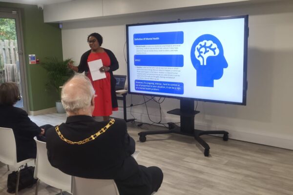 Guest speaker for WPS on Mental health sessions among BAME women in my community.